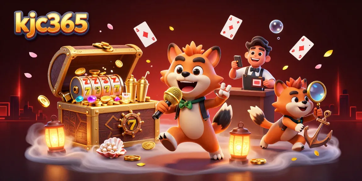 Experience the thrill of kjc365 with hyenas in a comedy casino scene, bursting with color and energy.
