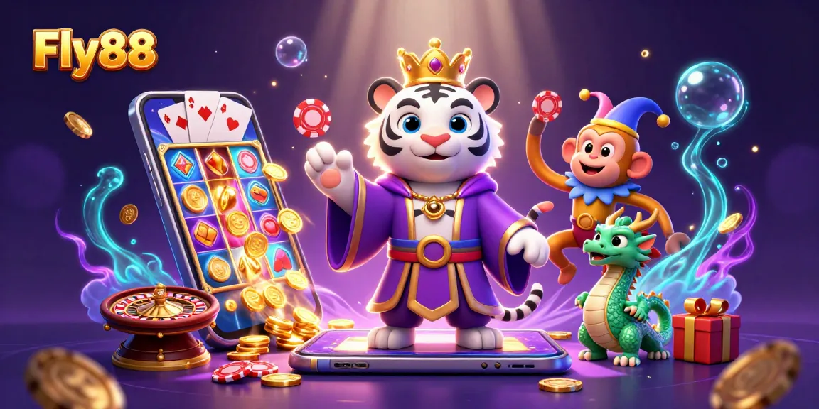 Fly88 brings thrilling gambling adventures with a vibrant scene full of casino excitement.