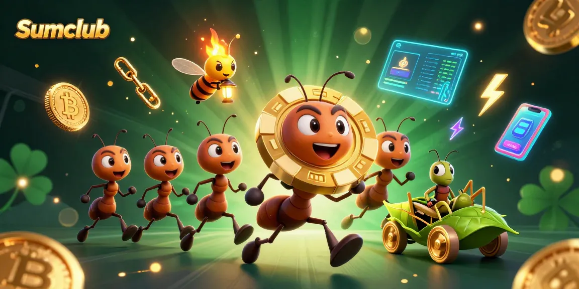 Engage in thrilling gameplay at Sumclub with exciting heist, poker chips, and cryptocurrency