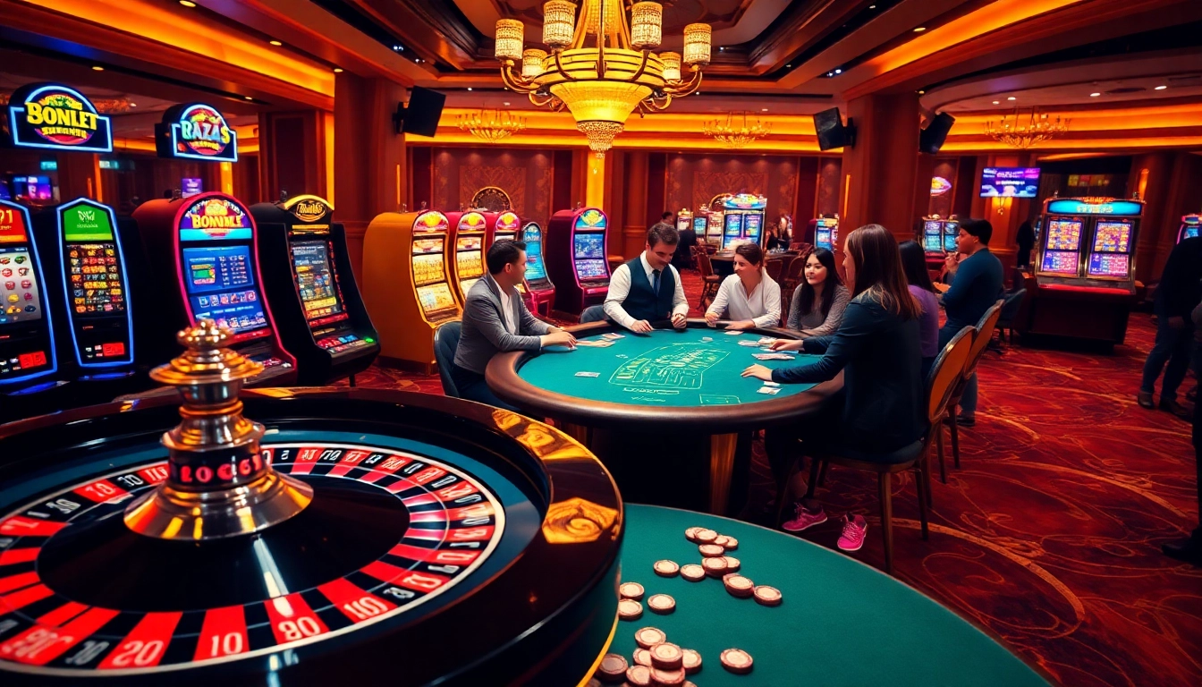 Experience thrilling gameplay at xx88 casino with vibrant tables and exciting games.