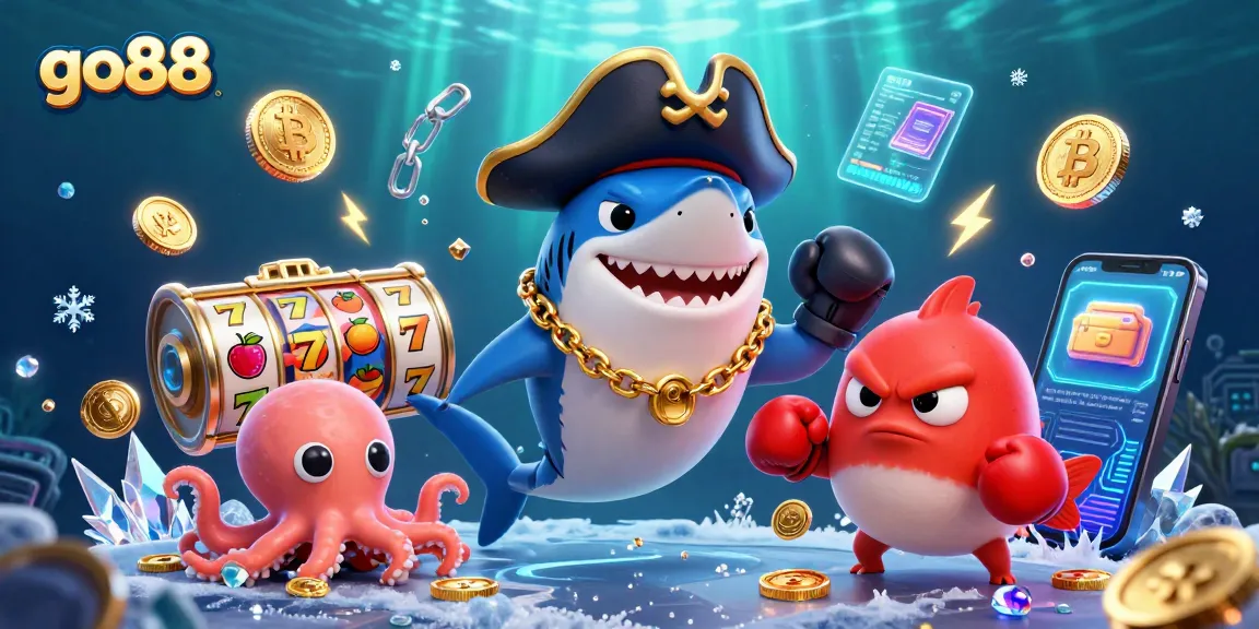 Experience go88's thrilling casino adventures with vibrant cartoon characters and rich game visuals.