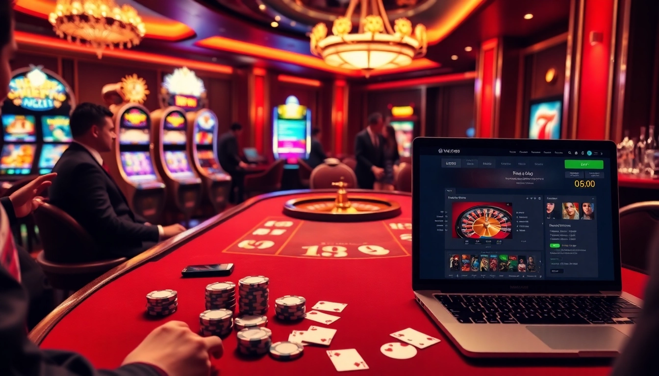 Join the excitement at WE88 with thrilling poker games and vibrant casino visuals.