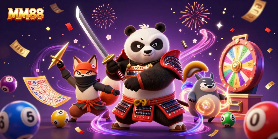 Experience thrilling gaming adventures with MM88 featuring dynamic animated characters and vibrant casino elements.