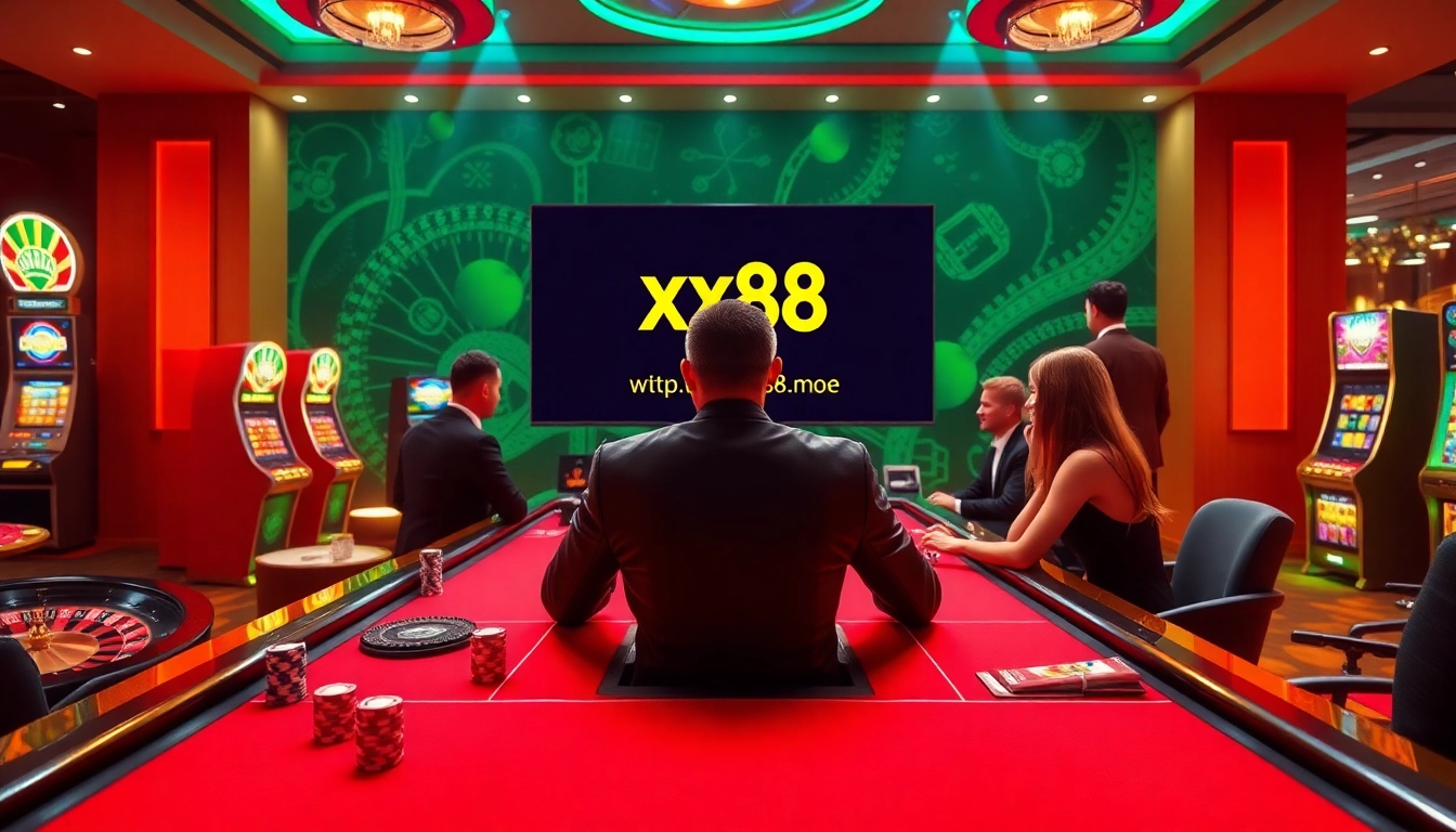 The vibrant gaming atmosphere at https://xx88.moe/ showcases luxury and excitement with professional dealers and engaging players.