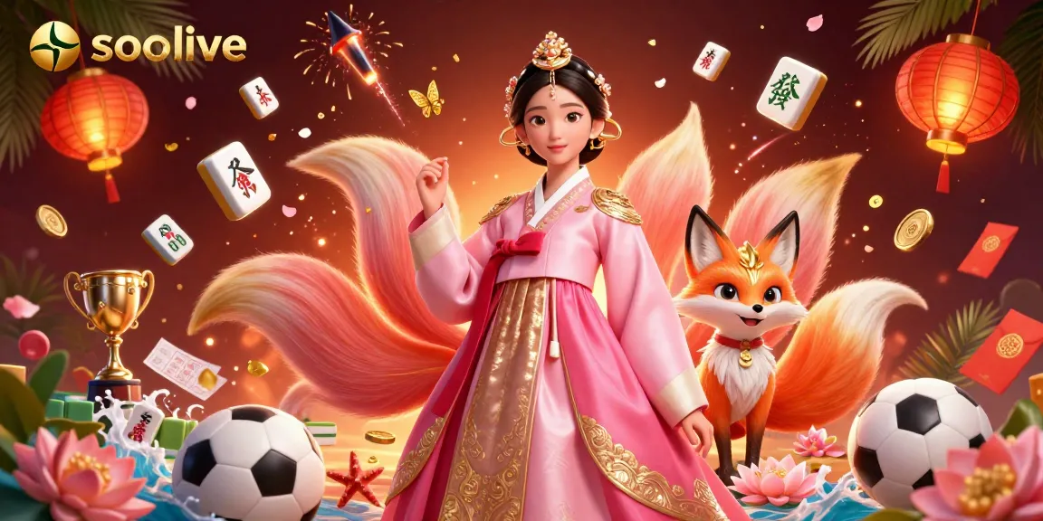 Socolive offers thrilling sports betting experiences with dynamic elements in a vibrant, detailed illustration.