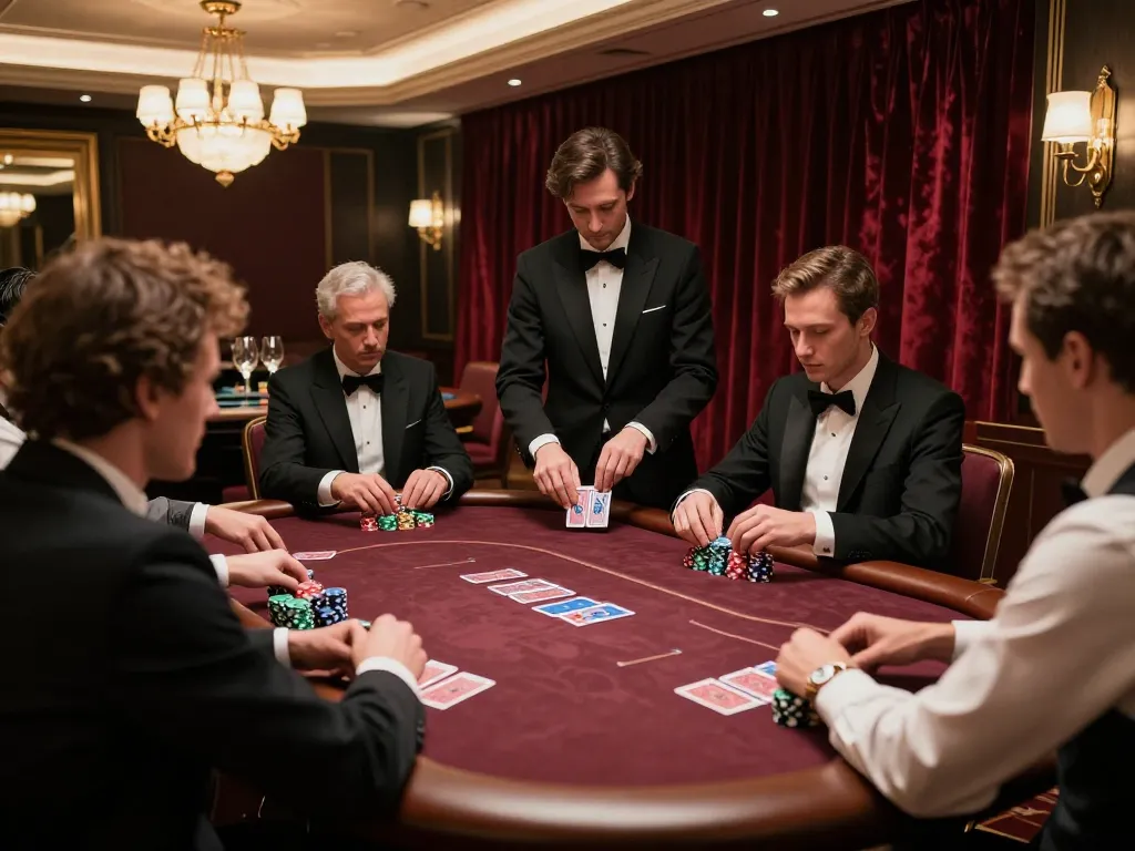 Engage in strategic poker gameplay at an upscale casino, showcasing https://www.bearcreekwatershed.org/macroinvertebrates.