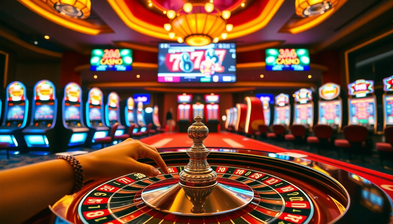 Experience stunning casino visuals with live updates from https://luongsontv5.com/ showcasing roulette, poker chips, and excitement.