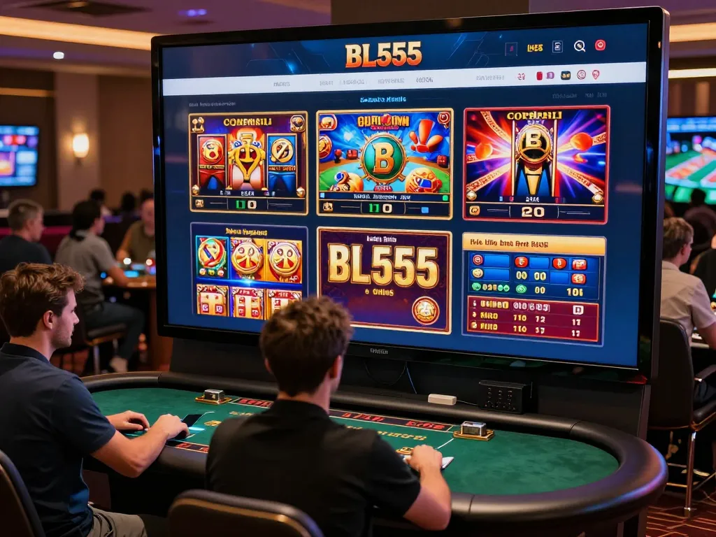 Join the excitement at BL555 online casino while exploring engaging gaming options, featuring vibrant interfaces.