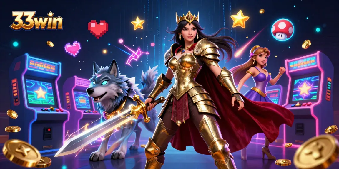 Experience thrilling gaming adventures at 33win with dazzling 3D visuals and action-packed scenes.