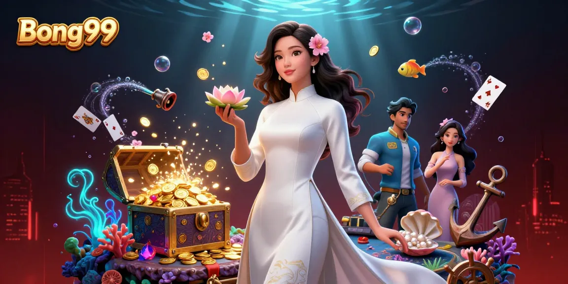 Bong99 enhances the gaming experience with a vibrant 3D casino illustration featuring rich detail and dynamic elements.