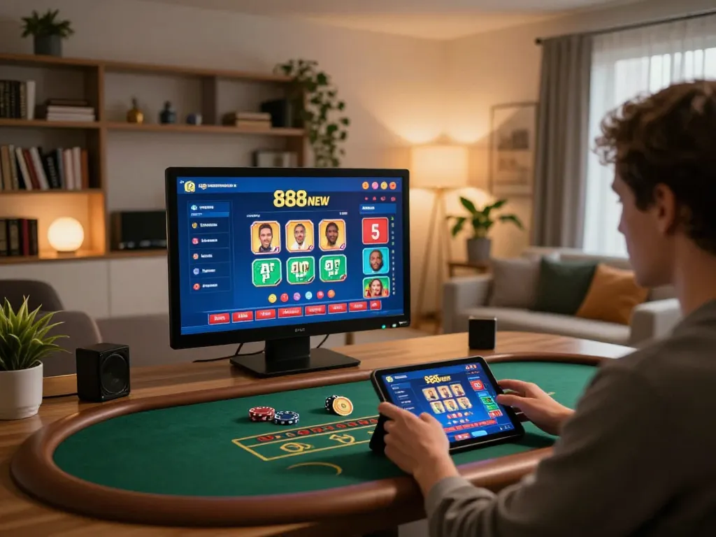 Experience thrilling online gameplay at 888NEW with exciting casino options and immersive atmosphere