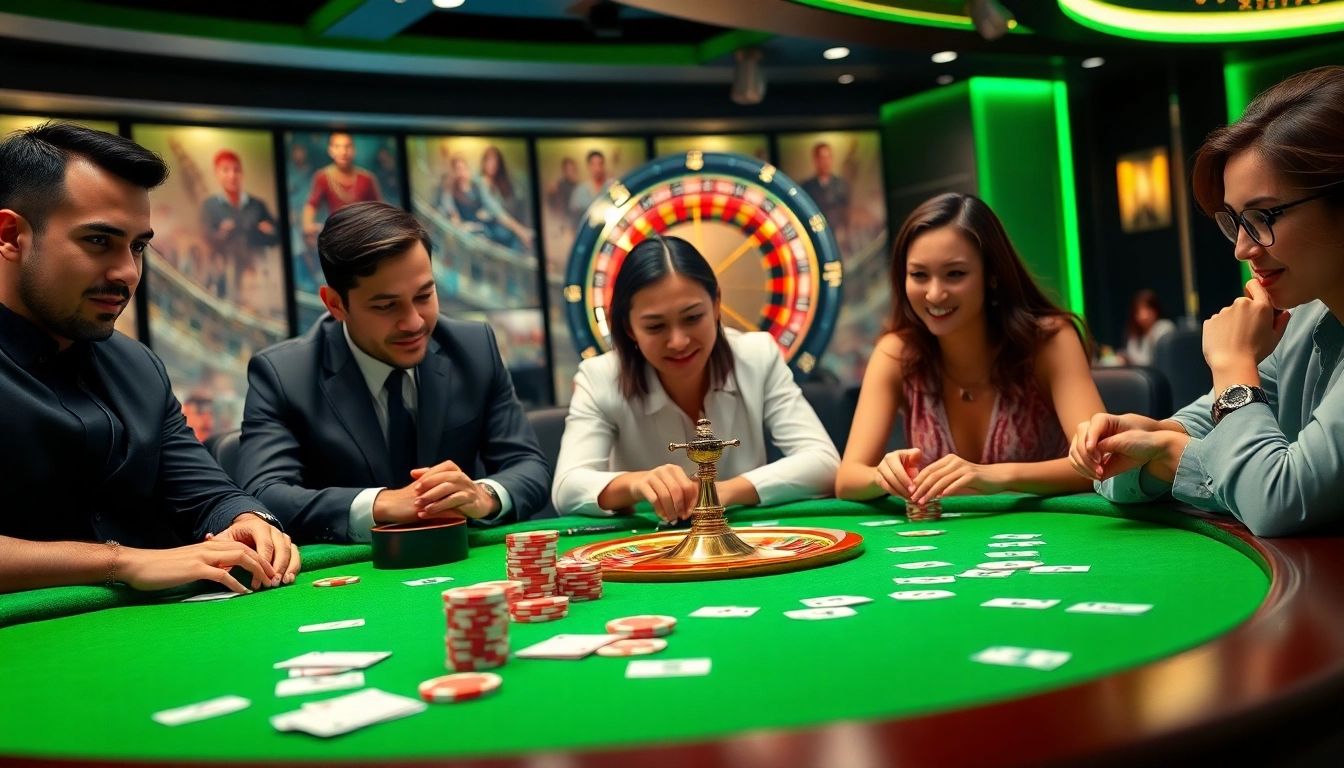 Experience the thrill of gambling at nhà cái nk88 with vibrant tables and intense gameplay.