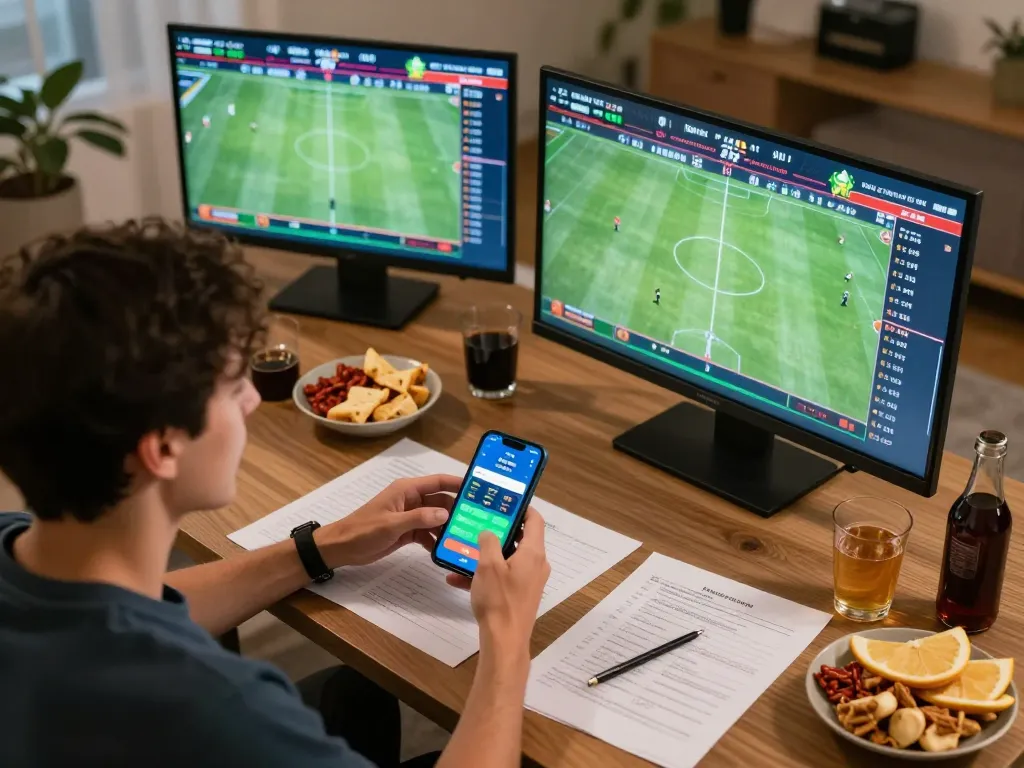 Experience thrilling sports betting at 58win with multiple screens showcasing live games and betting options.