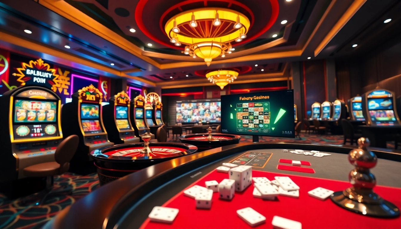 Experience the thrill of gaming at https://rr88c.pro/ with vibrant casino visuals showcasing exciting tables and machines.