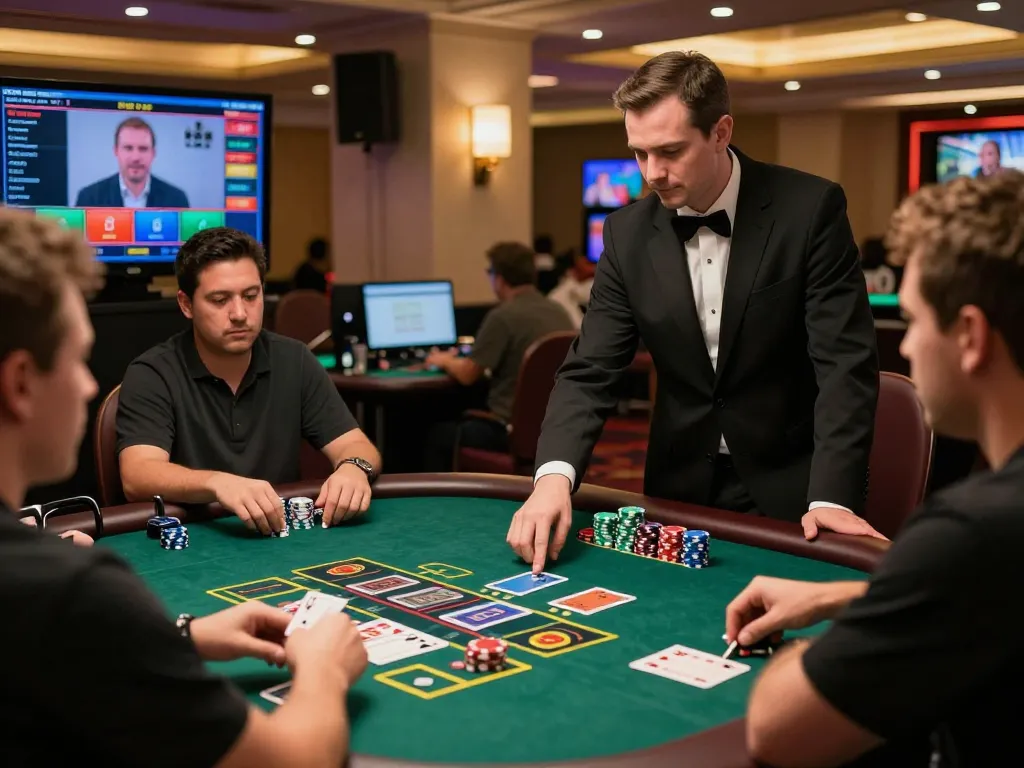 Engaging in live dealer blackjack at Ev88, showcasing online casino excitement and strategic gameplay.