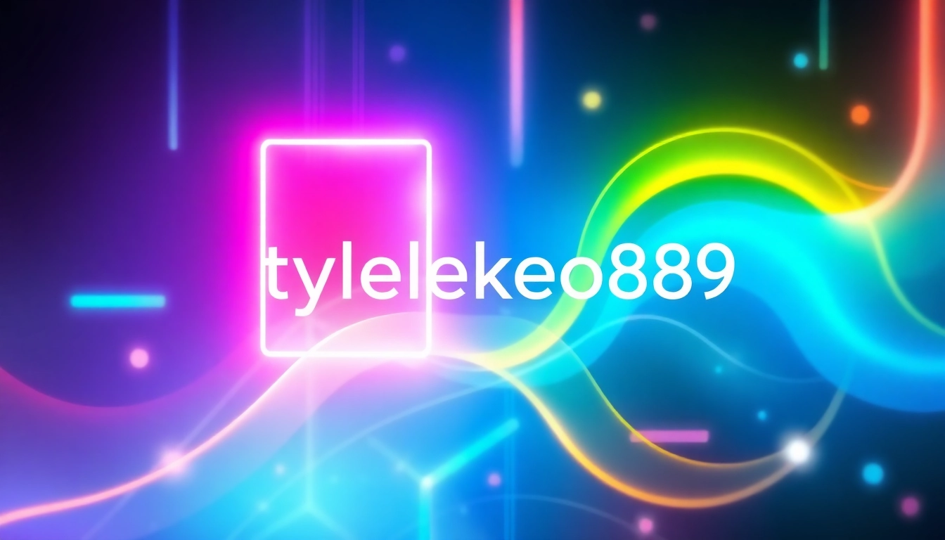 Vibrant digital artwork representing tylelekeo889, showcasing innovation and creativity.