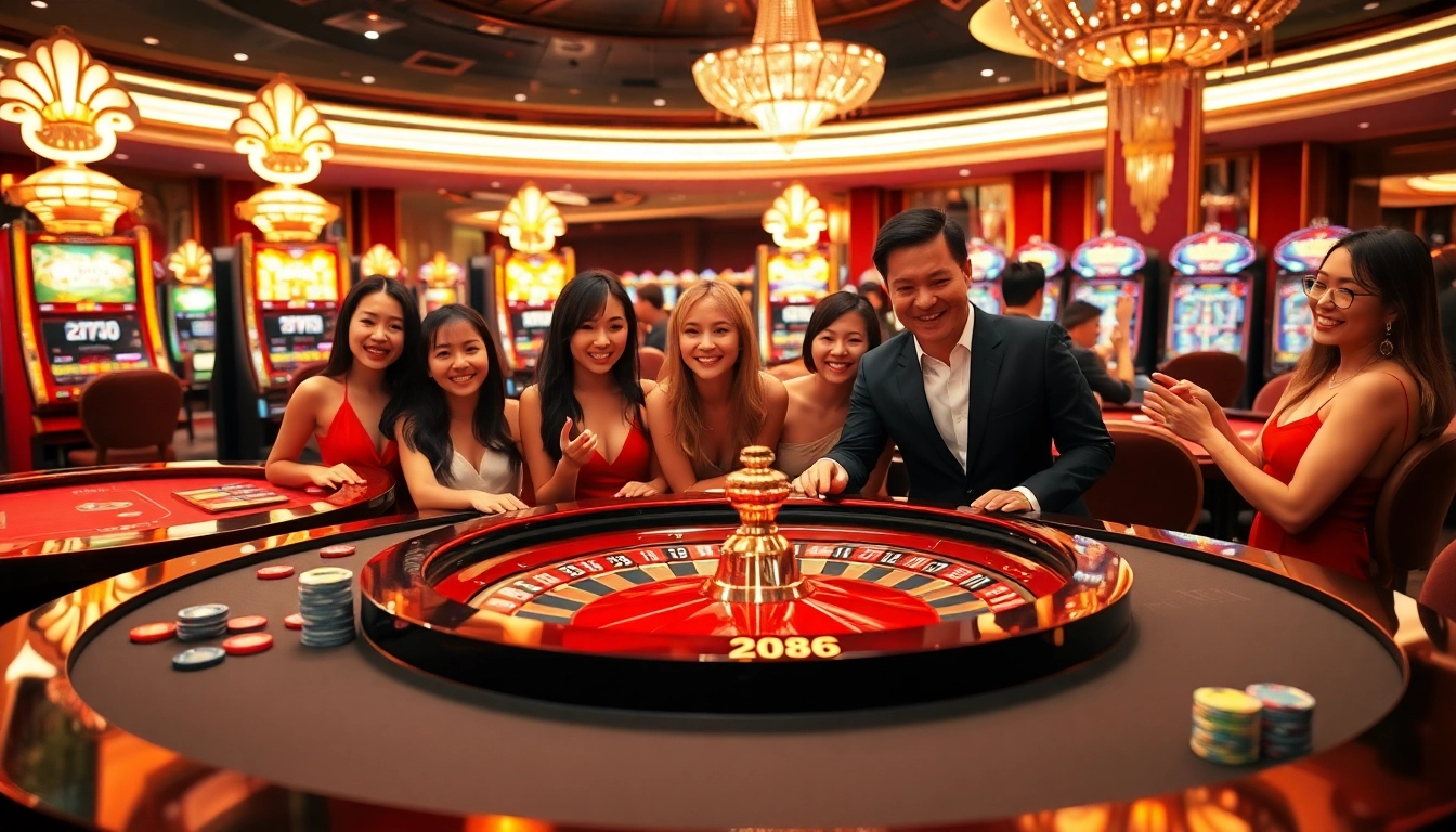 Experience the excitement of nhà cái OK8386 with lively casino action and vibrant gaming elements.