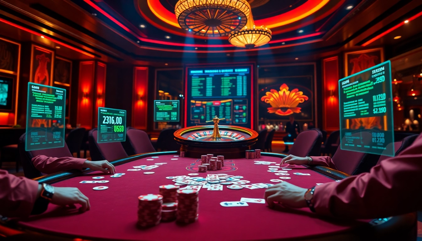 Experience thrilling moments at https://lodetructuyen.co/ with high-stakes poker and vibrant casino ambiance.