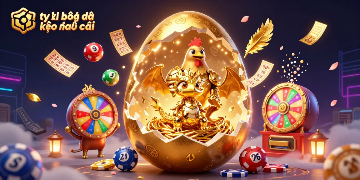 Experience the excitement of tỷ lệ bóng đá kèo nhà cái with dynamic visuals of golden dragon and poker elements.