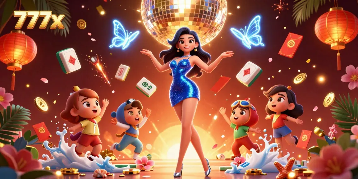 Engage in thrilling online games at 777x, with exquisite visuals and vibrant casino elements.
