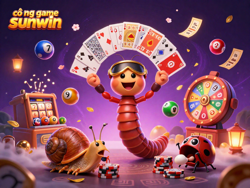 Experience the thrill of cổng game sunwin with a vibrant, immersive casino scene.