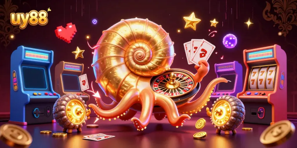 Engage with the uy88 casino experience featuring vibrant 3D elements and games.