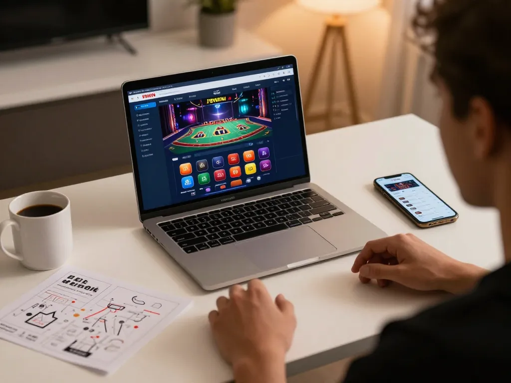 Experience thrilling gameplay with 78WIN on a laptop while comfortably strategizing