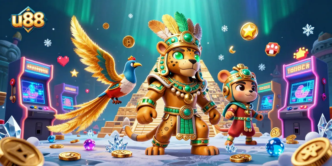 Experience thrilling gameplay with u88, featuring vibrant characters and dynamic casino elements!