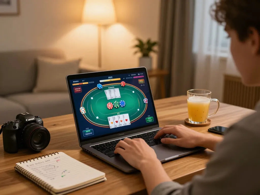 Engaging in strategic online gambling on the trang chủ sc88 platform with cozy home setup