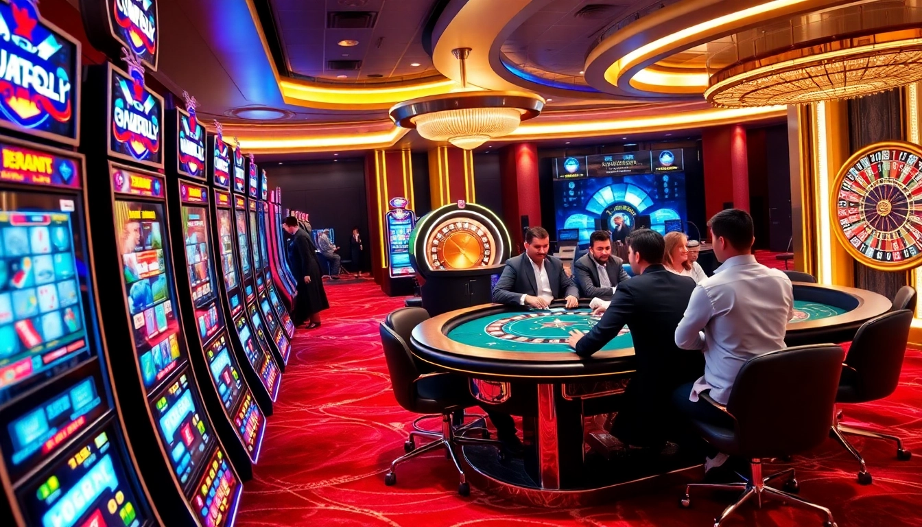 Experience thrilling gameplay at https://mubet.me/ with exciting casino tables and dynamic slot machines.