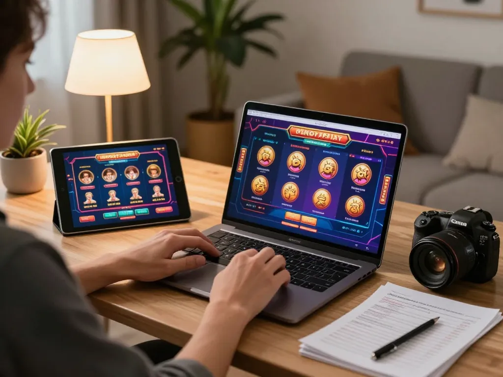 Engaging online gaming moment at https://uu88.blog/, showcasing a player immersed in casino action.