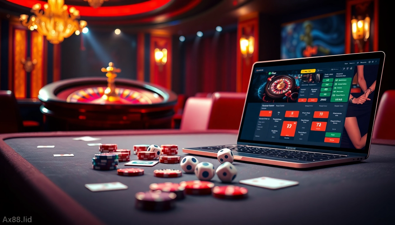 Engaging players in high-stakes games at https://ax88.bid/ with glamorous casino visuals and thrilling action.