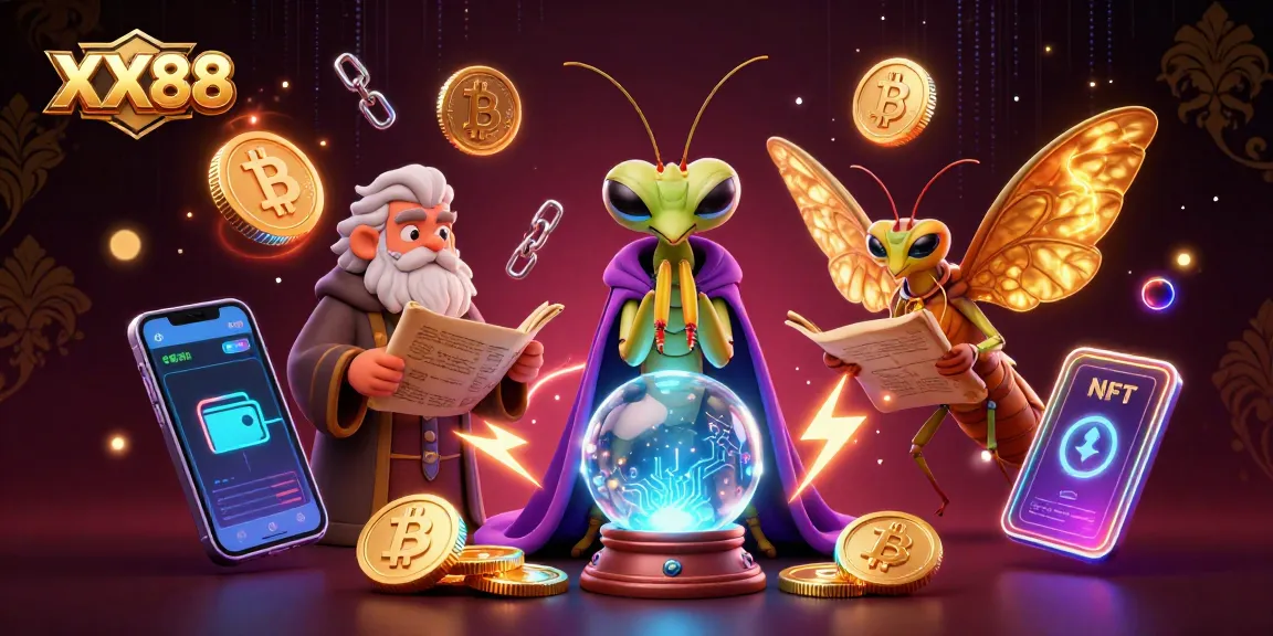 Place bets and win big at XX88 while surrounded by mystical fortune tellers and vibrant game elements.