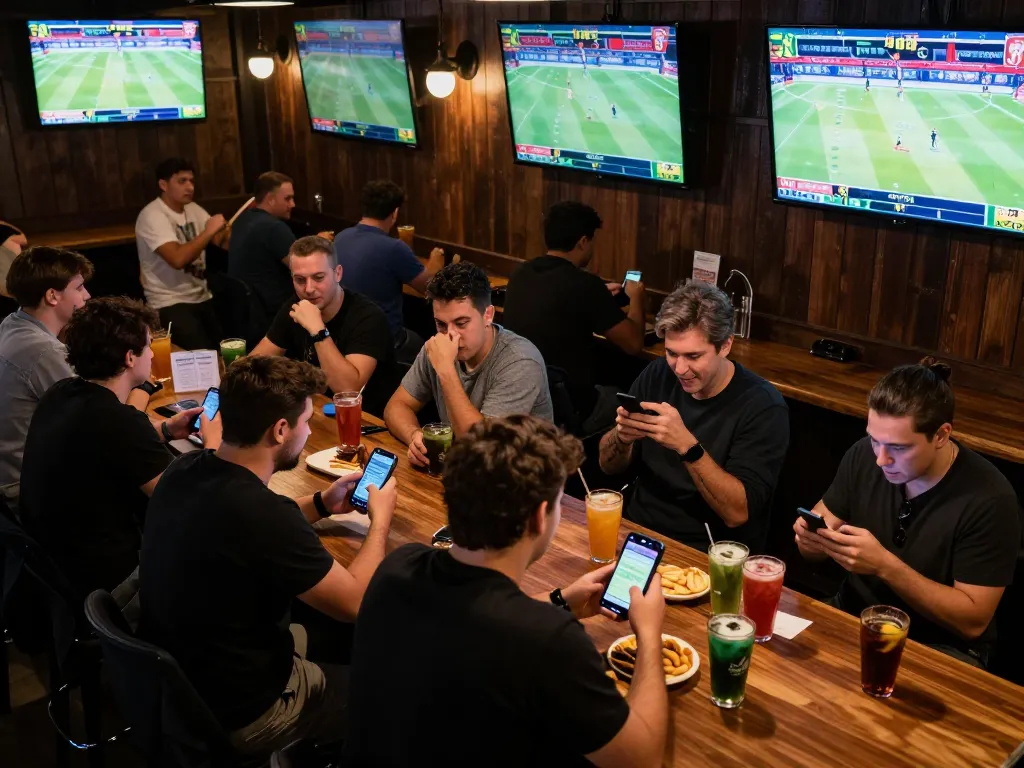 Fans engaging in live betting at sports events on trang chủ cm88, celebrating wins and enjoying the atmosphere