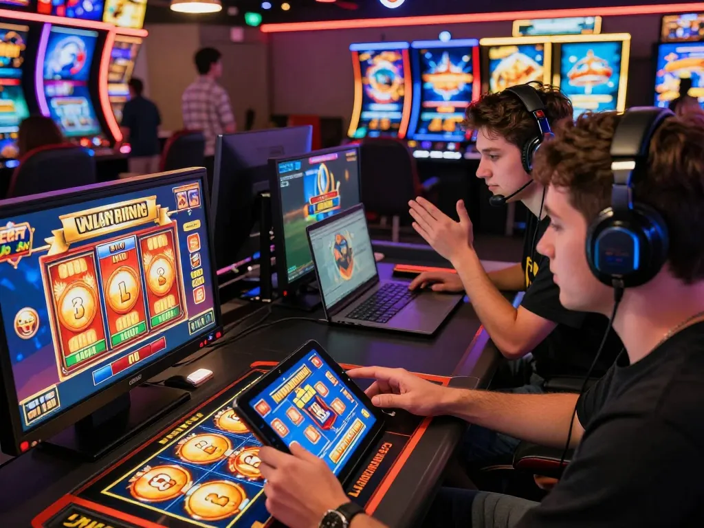Players enjoying tg88 online gaming experience with vibrant atmosphere and engaging gameplay