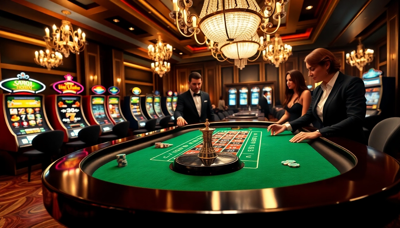 Experience the thrill of betting at LUCK8.hu.net's luxurious casino ambiance.