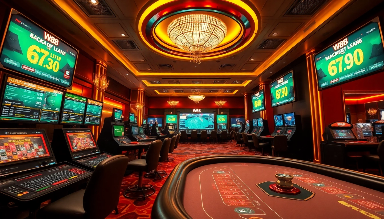 Experience thrilling online gambling at W88.nyc with advanced casino games and a welcoming atmosphere.