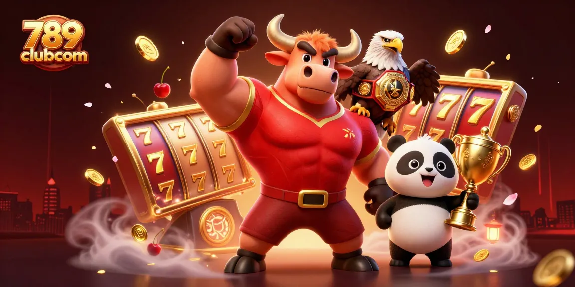 Win big at 789clubcom with exciting slot games, showcasing vibrant characters and game elements