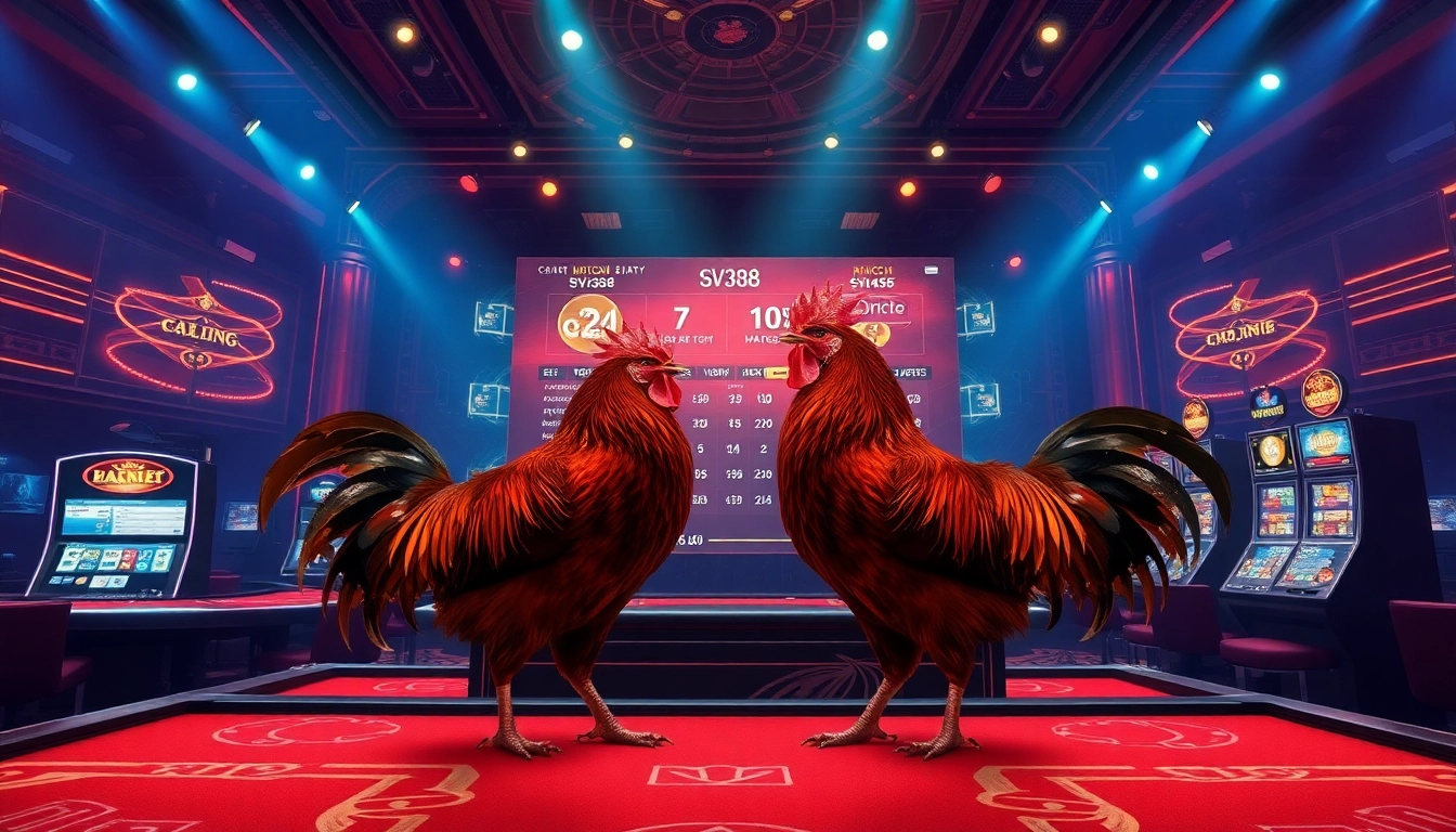 Experience high-definition live gambling at sv388win.live featuring exciting cockfighting and casino action.