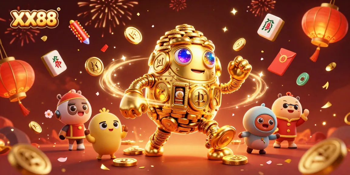 Play innovative games at XX88, where the excitement of jackpots meets vibrant celebration elements.
