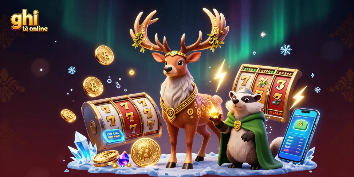 Engage with ghi đề online gameplay featuring vibrant slot elements and mystical characters.