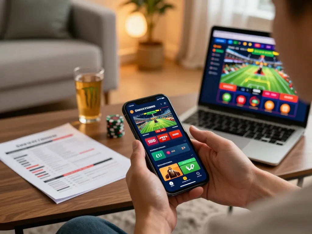 Experience betting on 99WIN with a smartphone while enjoying a warm home atmosphere.