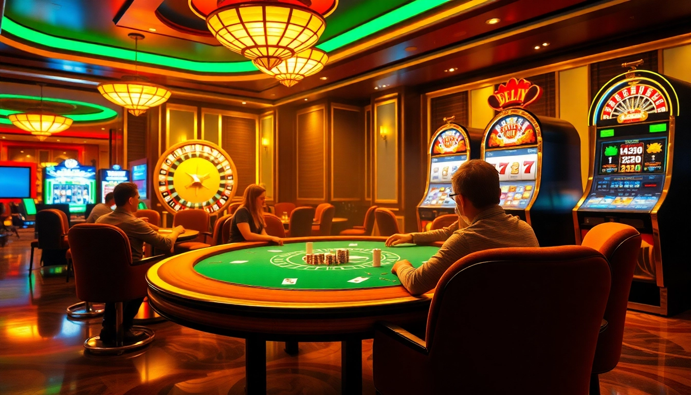Experience the thrill of high-stakes games at 78win okvip in a vibrant casino atmosphere.