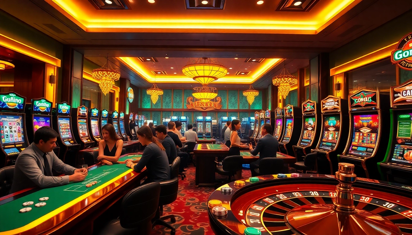 Engage in thrilling gameplay at Trang Chủ GO88 online casino with vibrant casino tables and exciting gaming features.