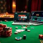 Experience the thrill of SV66 online casino with luxurious gaming tables and exciting gameplay.